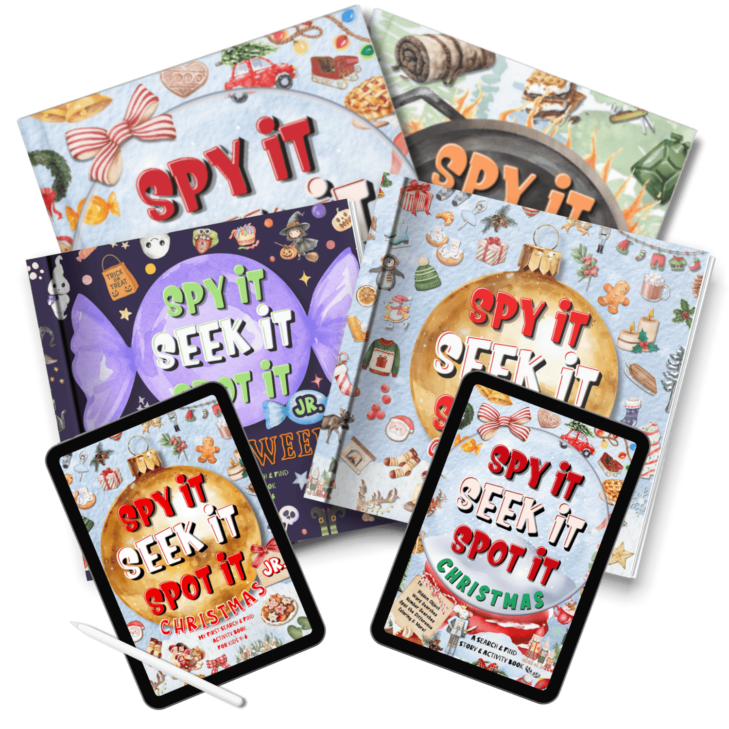 Books & Digital Books - Spy It, Seek It, Spot It