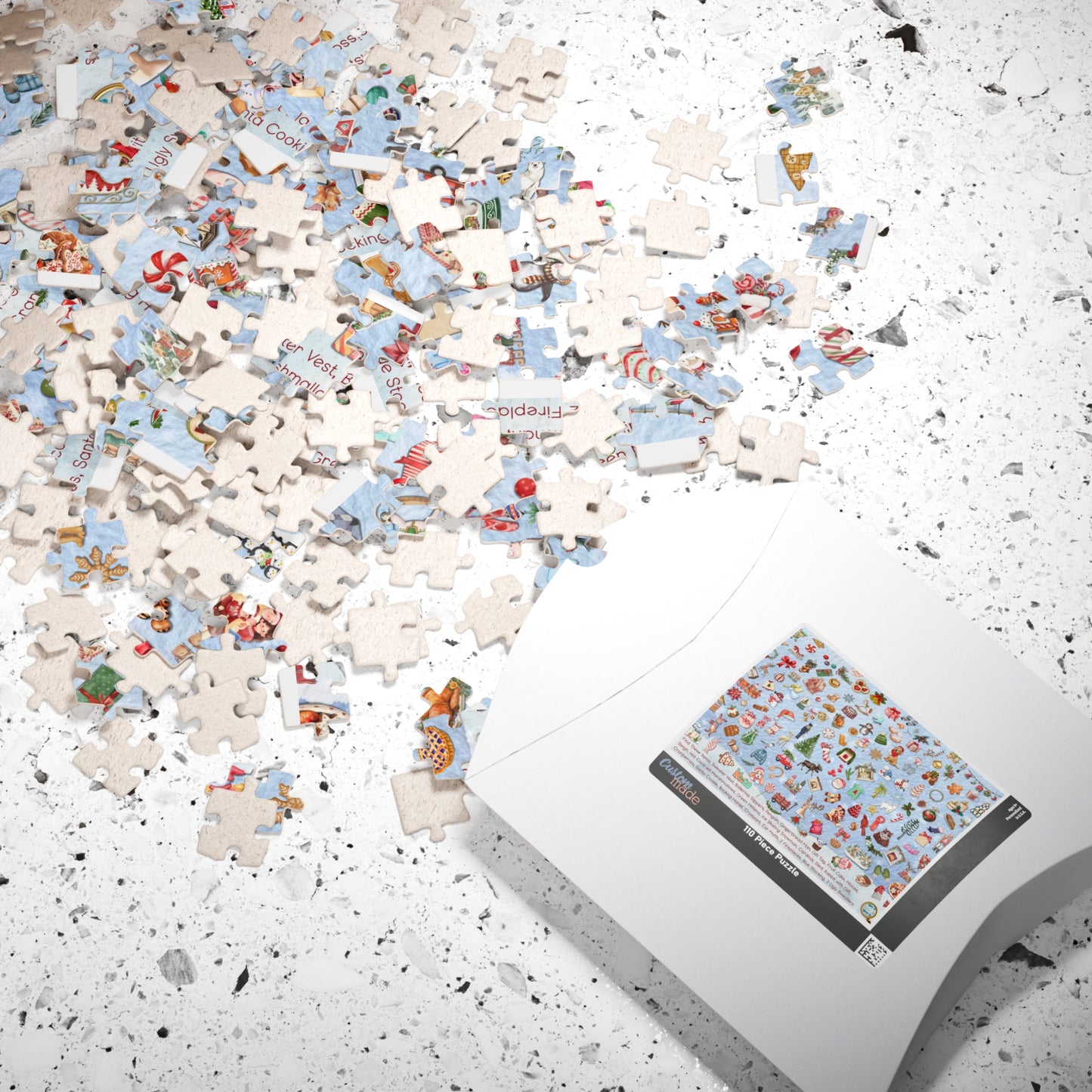 🎄 Spy It, Seek It, Spot It — Christmas Puzzle (110 • 252 • 520 Pieces)