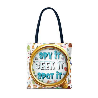 🕵️‍♀️ Spy It, Seek It, Spot It Tote Bag — Carry the Fun Wherever You Go! - Spy It, Seek It, Spot It