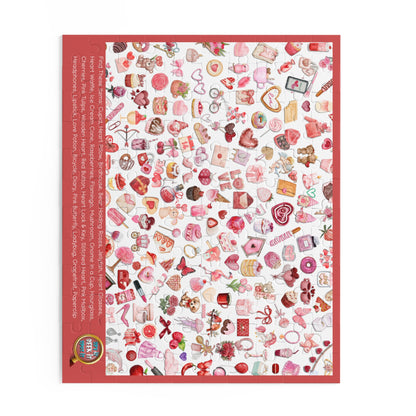 🧩🔍 Valentine's Spy It Puzzle — A Puzzle Within a Puzzle!  (120 & 500-piece)🧩🔍