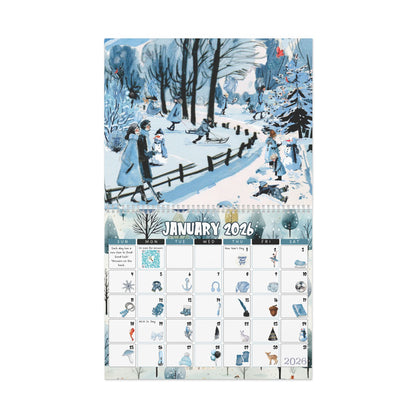 2026 Spy It, Seek It, Spot It Monthly Wall Calendar