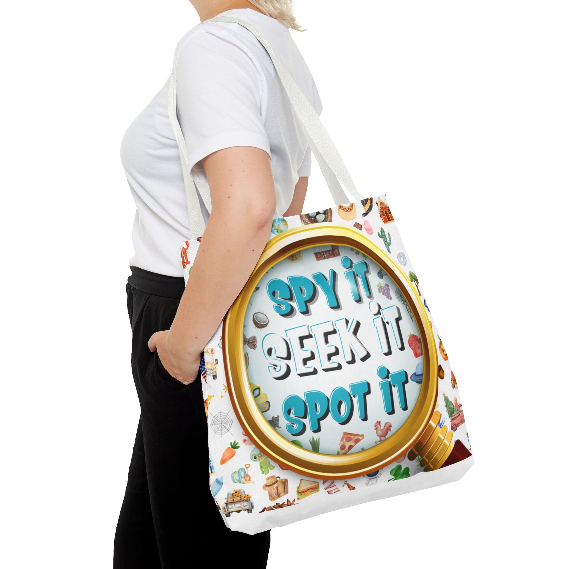🕵️‍♀️ Spy It, Seek It, Spot It Tote Bag — Carry the Fun Wherever You Go! - Spy It, Seek It, Spot It