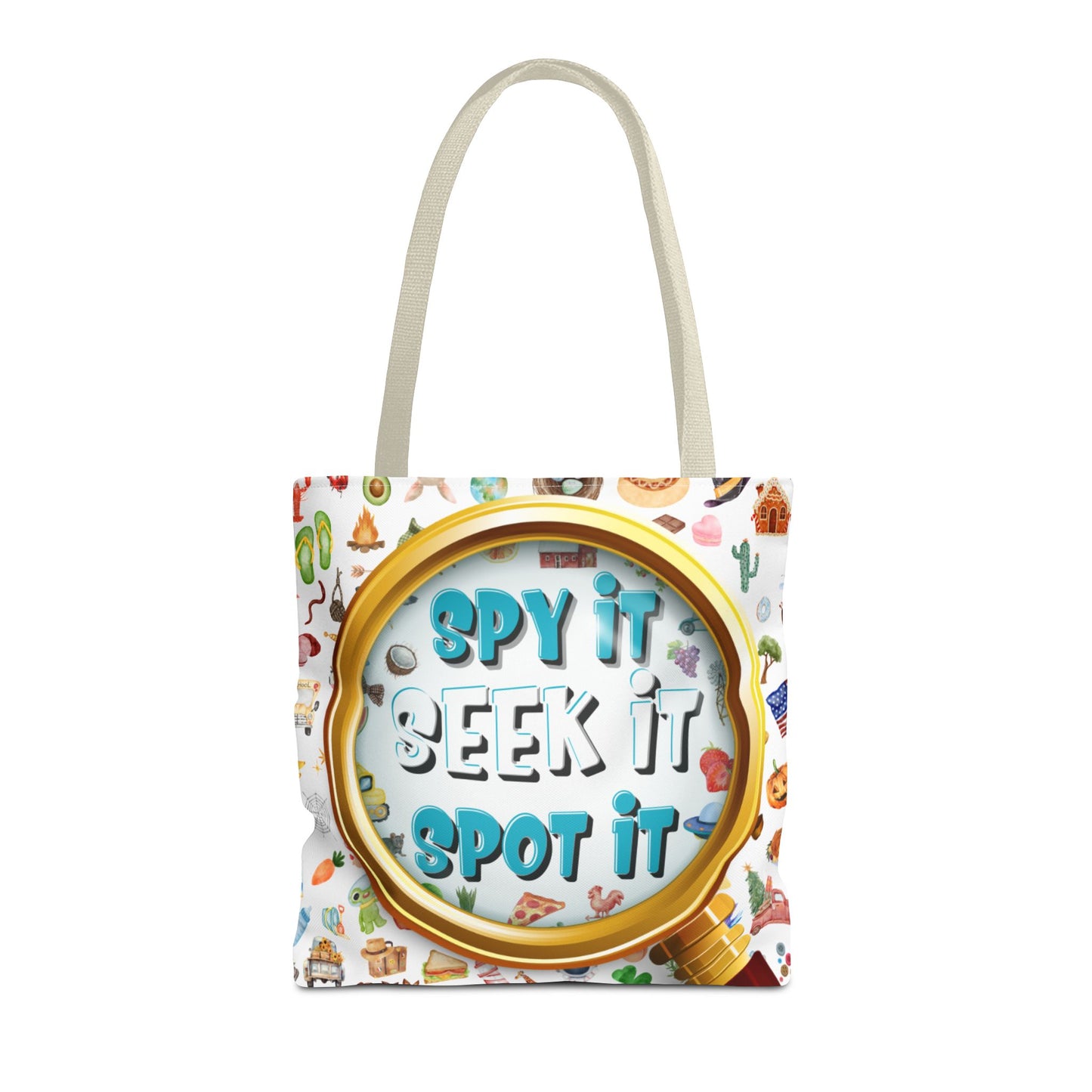 🕵️‍♀️ Spy It, Seek It, Spot It Tote Bag — Carry the Fun Wherever You Go!