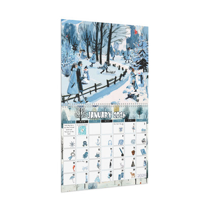 2026 Spy It, Seek It, Spot It Monthly Wall Calendar