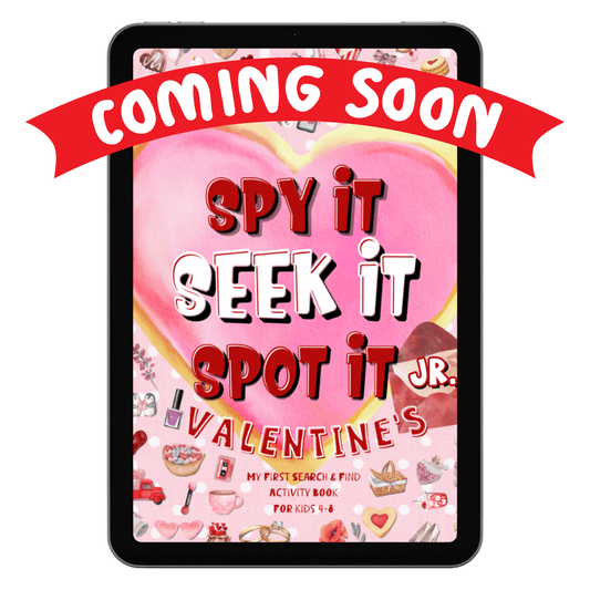 💕 Valentine's Jr. Digital (Ages 4–8) - Spy It, Seek It, Spot It