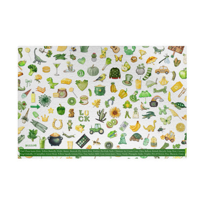 🧩🔍 St. Patrick's Day Spy It Puzzle — A Puzzle Within a Puzzle!  (1014-piece)🧩🔍