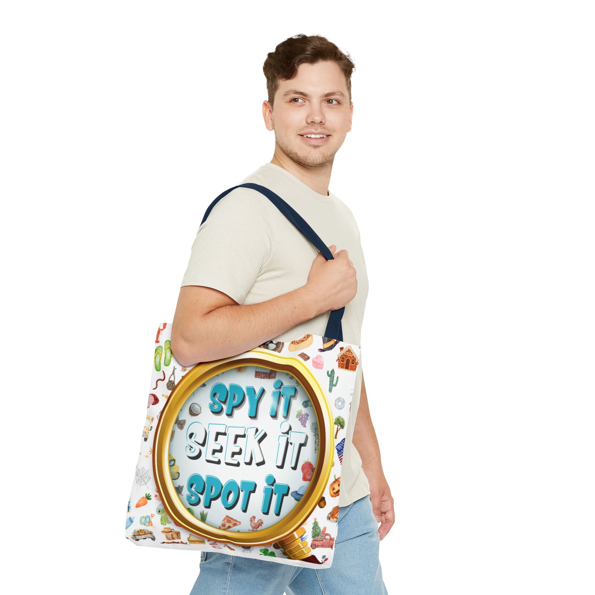 🕵️‍♀️ Spy It, Seek It, Spot It Tote Bag — Carry the Fun Wherever You Go! - Spy It, Seek It, Spot It