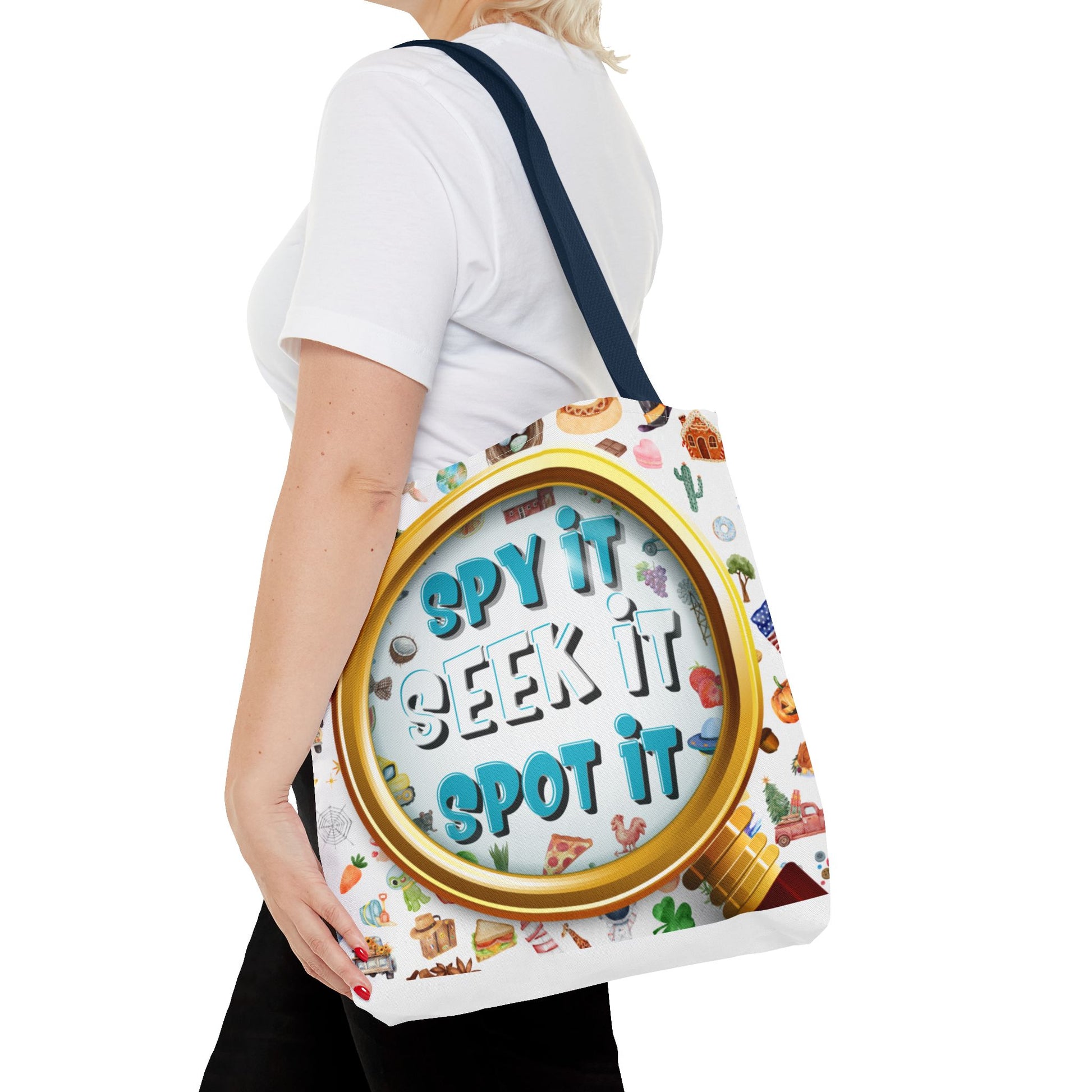 🕵️‍♀️ Spy It, Seek It, Spot It Tote Bag — Carry the Fun Wherever You Go! - Spy It, Seek It, Spot It