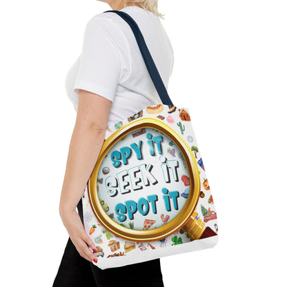 🕵️‍♀️ Spy It, Seek It, Spot It Tote Bag — Carry the Fun Wherever You Go! - Spy It, Seek It, Spot It