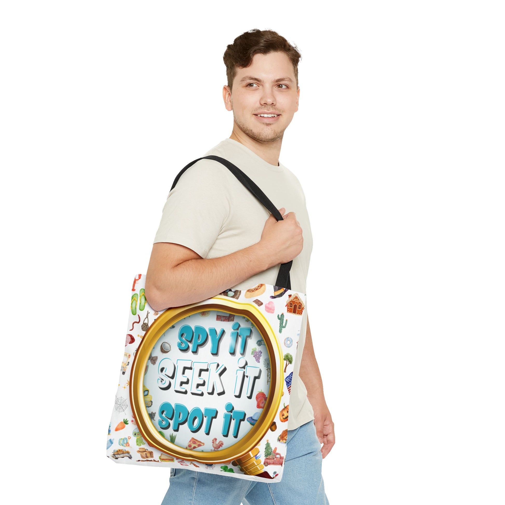 🕵️‍♀️ Spy It, Seek It, Spot It Tote Bag — Carry the Fun Wherever You Go! - Spy It, Seek It, Spot It