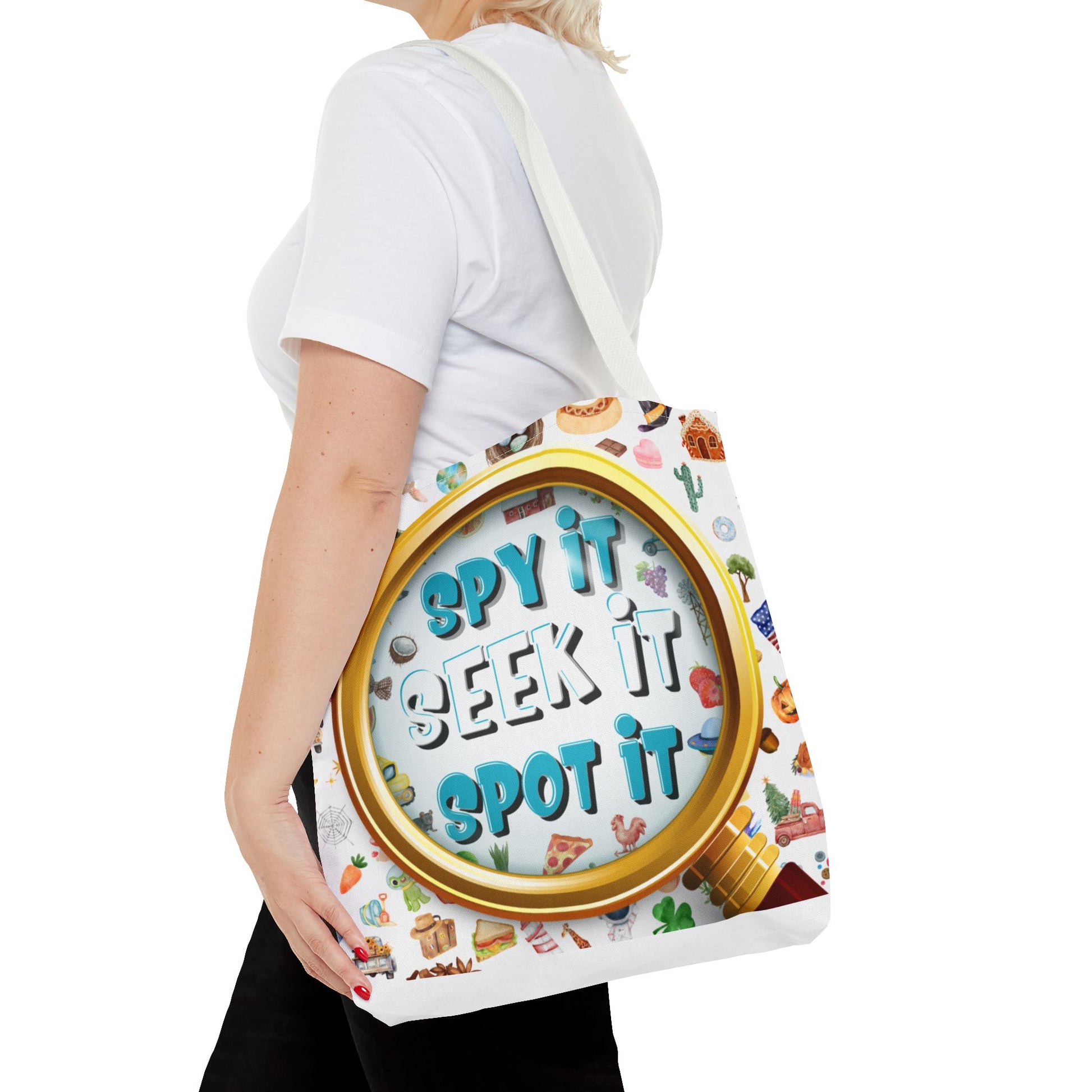 🕵️‍♀️ Spy It, Seek It, Spot It Tote Bag — Carry the Fun Wherever You Go! - Spy It, Seek It, Spot It