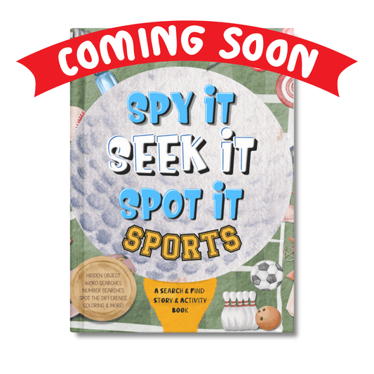 Spy It, Seek It, Spot It: Sports (Ages 8–12) - Spy It, Seek It, Spot It