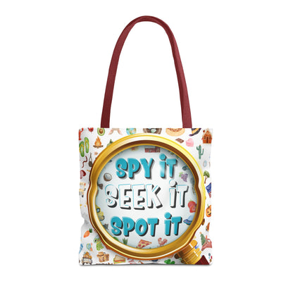 🕵️‍♀️ Spy It, Seek It, Spot It Tote Bag — Carry the Fun Wherever You Go! - Spy It, Seek It, Spot It