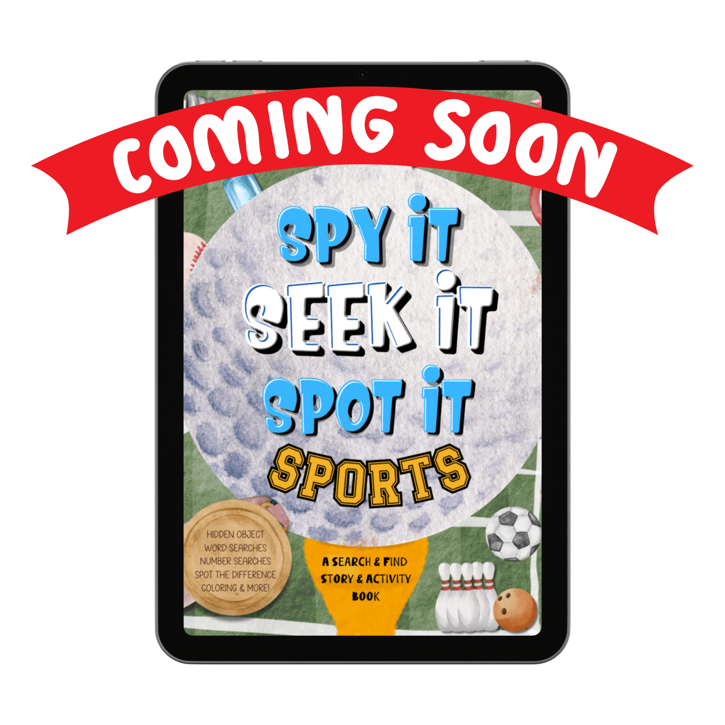 🏈Spy It, Seek It, Spot It: Sports Digital (Ages 8–12) - Spy It, Seek It, Spot It