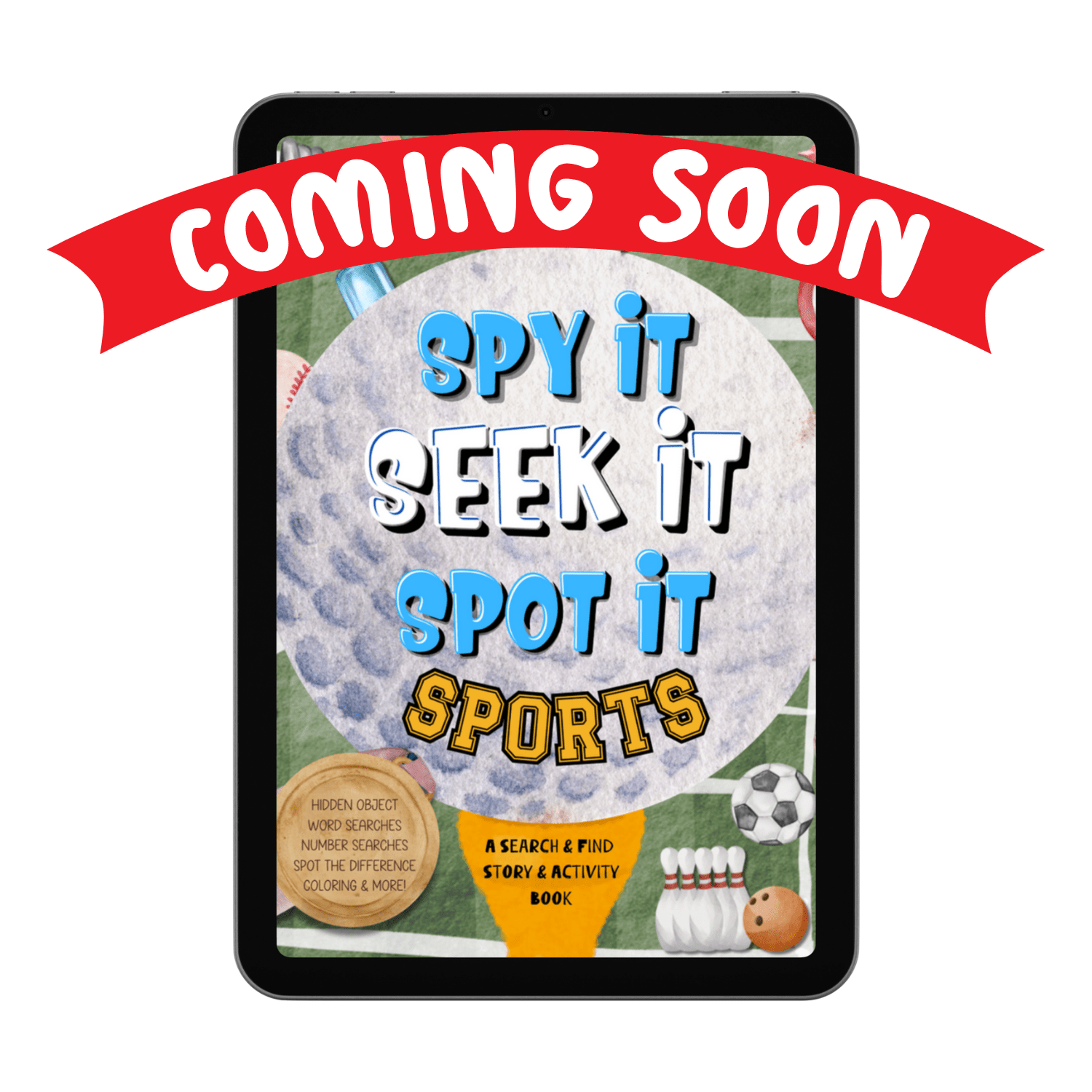 🏈Spy It, Seek It, Spot It: Sports Digital (Ages 8–12) - Spy It, Seek It, Spot It