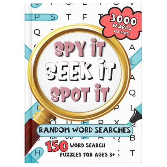 Spy It, Seek It, Spot It: Random Word Searches (Ages 8–12) - Spy It, Seek It, Spot It