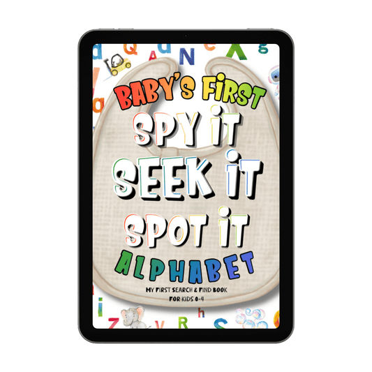 📘 Spy It, Seek It, Spot It: Baby's First Alphabet (Ages 0–4) E - Book (Kindle & Kindle Unlimited) - Spy It, Seek It, Spot It