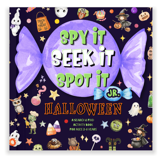 👻Spy It, Seek It, Spot It Jr. - Halloween: My First Search & Find Activity Book for Kids 4 - 8 - Spy It, Seek It, Spot It