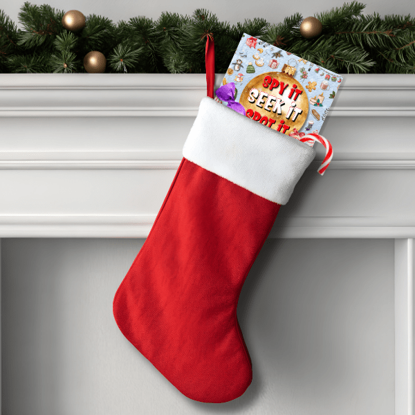 ❄️Spy It, Seek It, Spot It Jr. - Christmas: My First Search & Find Activity Book for Kids 4 - 8 - Spy It, Seek It, Spot It