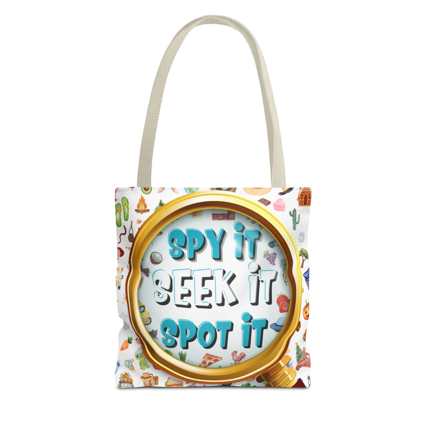 🕵️‍♀️ Spy It, Seek It, Spot It Tote Bag — Carry the Fun Wherever You Go! - Spy It, Seek It, Spot It