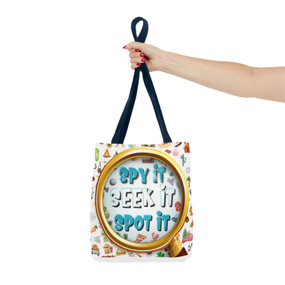 🕵️‍♀️ Spy It, Seek It, Spot It Tote Bag — Carry the Fun Wherever You Go! - Spy It, Seek It, Spot It