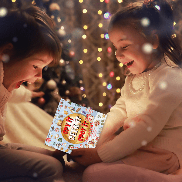 ❄️Spy It, Seek It, Spot It Jr. - Christmas: My First Search & Find Activity Book for Kids 4 - 8 - Spy It, Seek It, Spot It