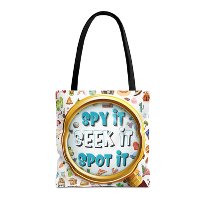 🕵️‍♀️ Spy It, Seek It, Spot It Tote Bag — Carry the Fun Wherever You Go!