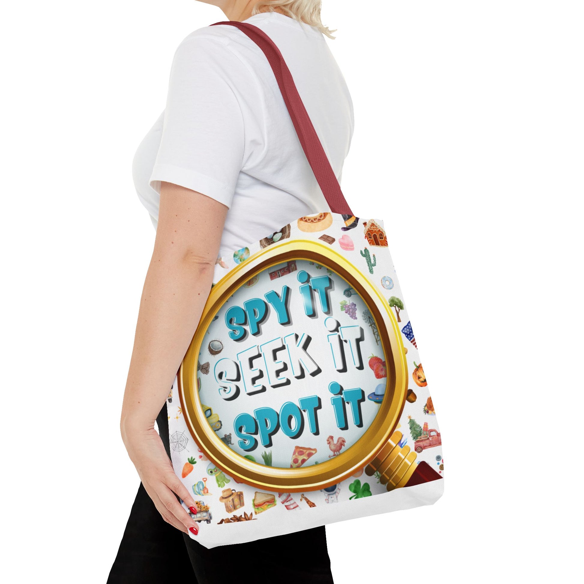🕵️‍♀️ Spy It, Seek It, Spot It Tote Bag — Carry the Fun Wherever You Go! - Spy It, Seek It, Spot It