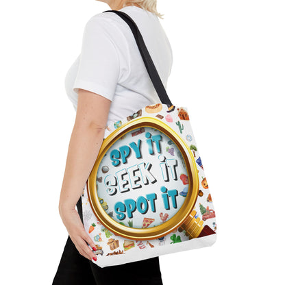🕵️‍♀️ Spy It, Seek It, Spot It Tote Bag — Carry the Fun Wherever You Go!