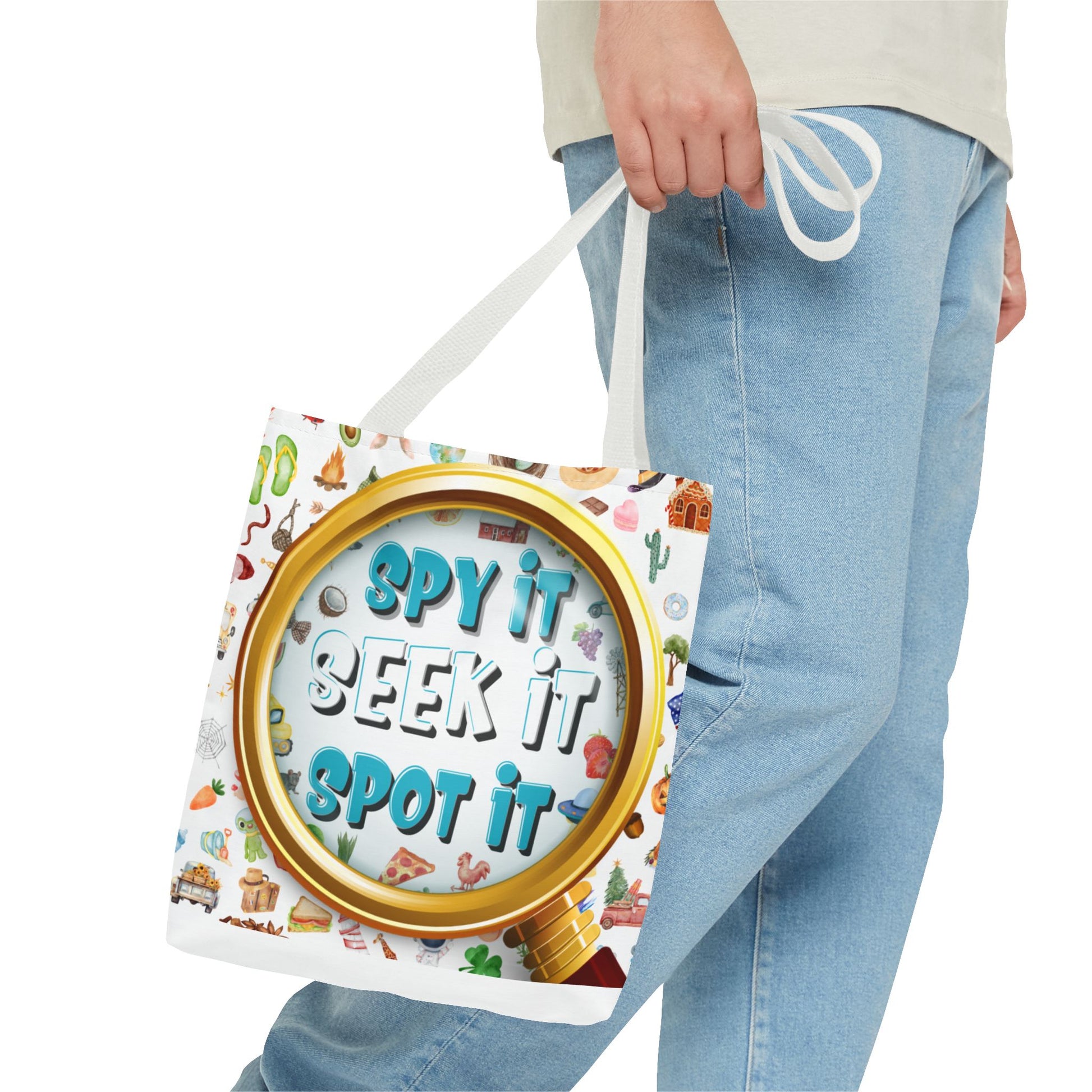 🕵️‍♀️ Spy It, Seek It, Spot It Tote Bag — Carry the Fun Wherever You Go! - Spy It, Seek It, Spot It