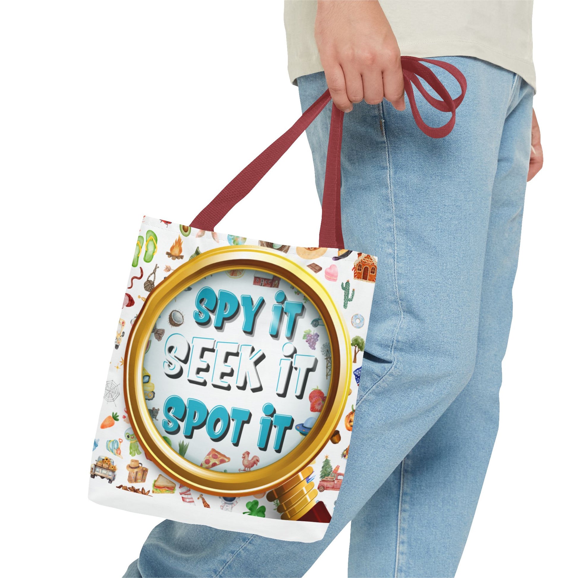🕵️‍♀️ Spy It, Seek It, Spot It Tote Bag — Carry the Fun Wherever You Go! - Spy It, Seek It, Spot It