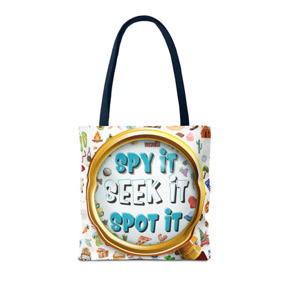 🕵️‍♀️ Spy It, Seek It, Spot It Tote Bag — Carry the Fun Wherever You Go! - Spy It, Seek It, Spot It