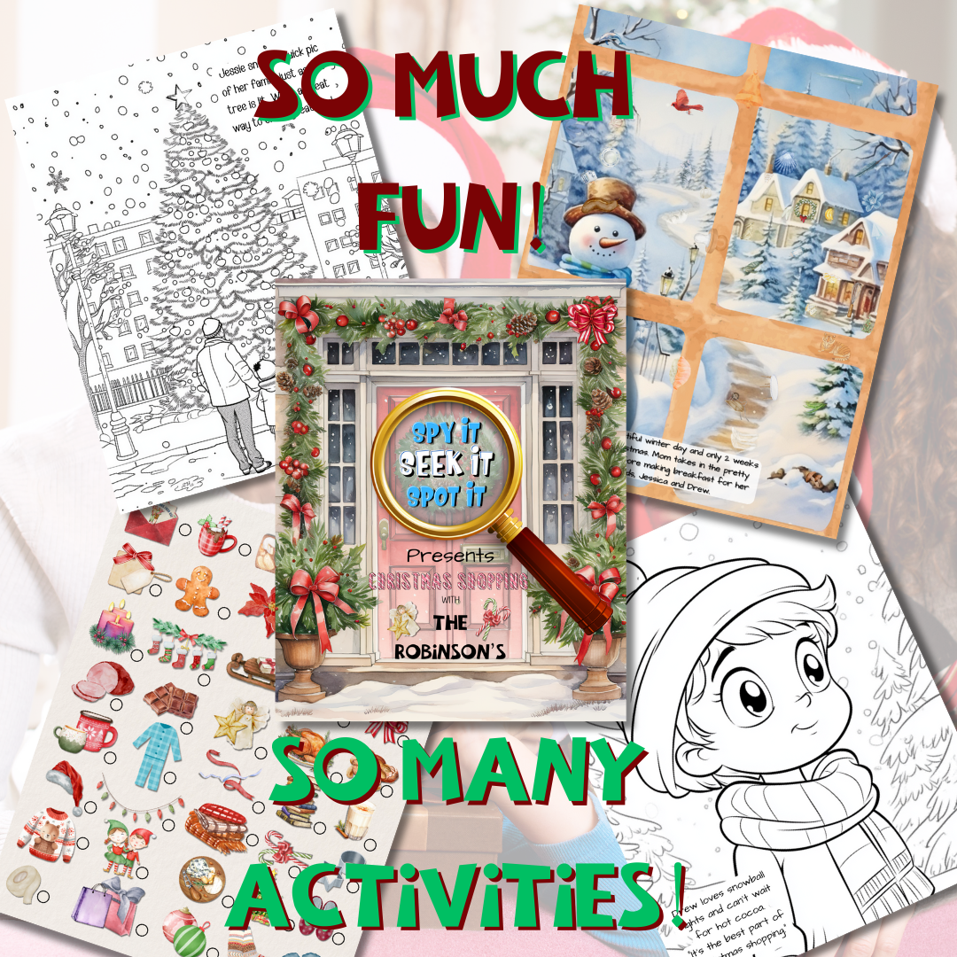 Spy It, Seek It, Spot It - Christmas: A Search & Find Story & Activity Book - Image 7