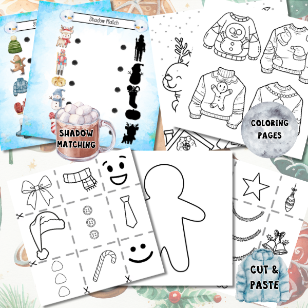Spy It, Seek It, Spot It Christmas Jr. (Kids 4-8) – Interactive Digital Edition (PDF + Goodnotes) - Image 3