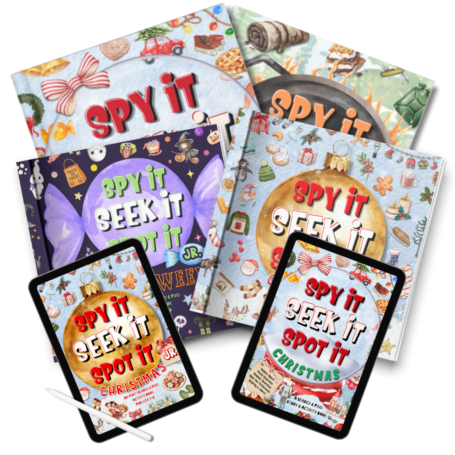 Spy It, Seek It, Spot It Christmas Digital Version