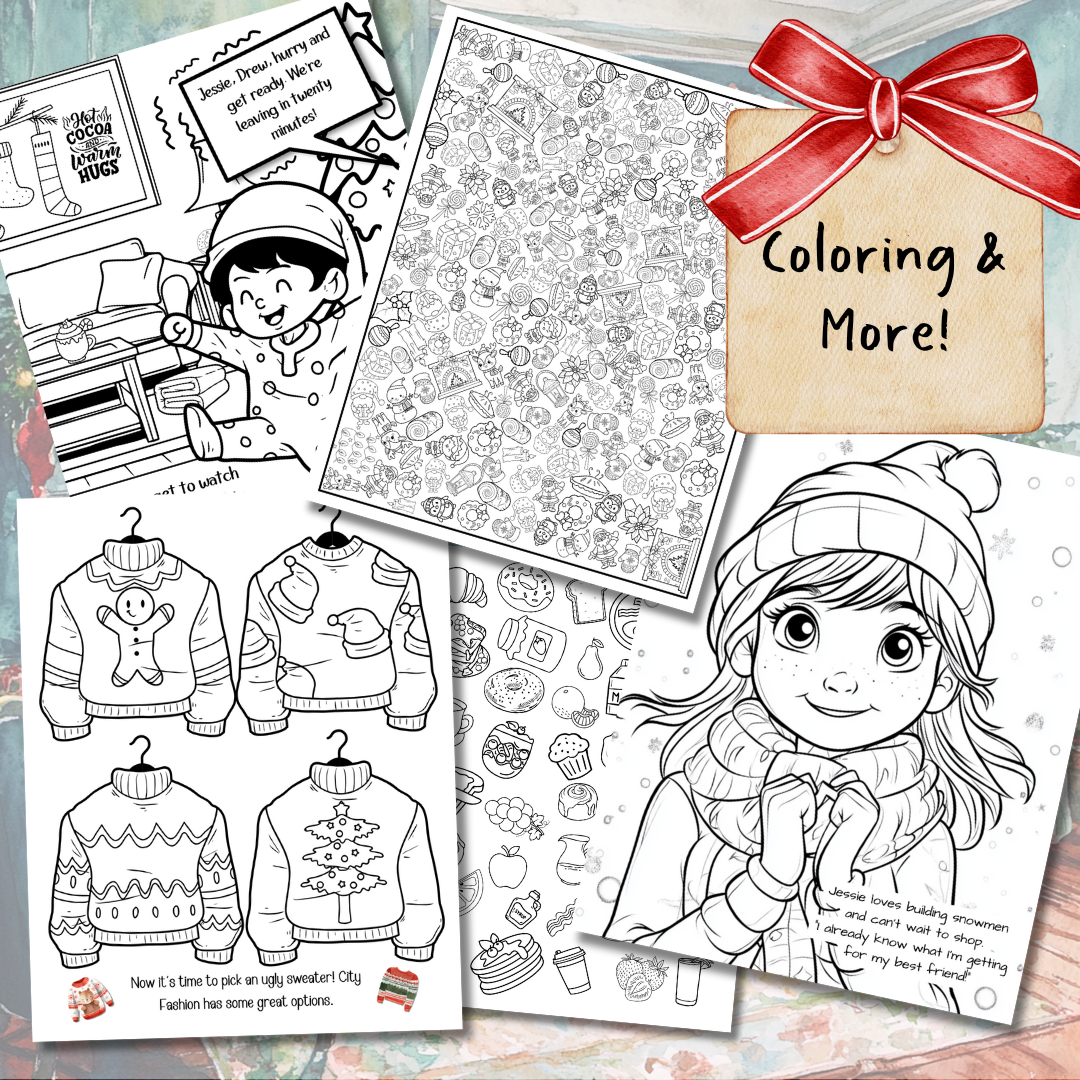 Spy It, Seek It, Spot It Christmas (Kids 8-12) – Interactive Digital Edition (PDF + Goodnotes) - Image 5