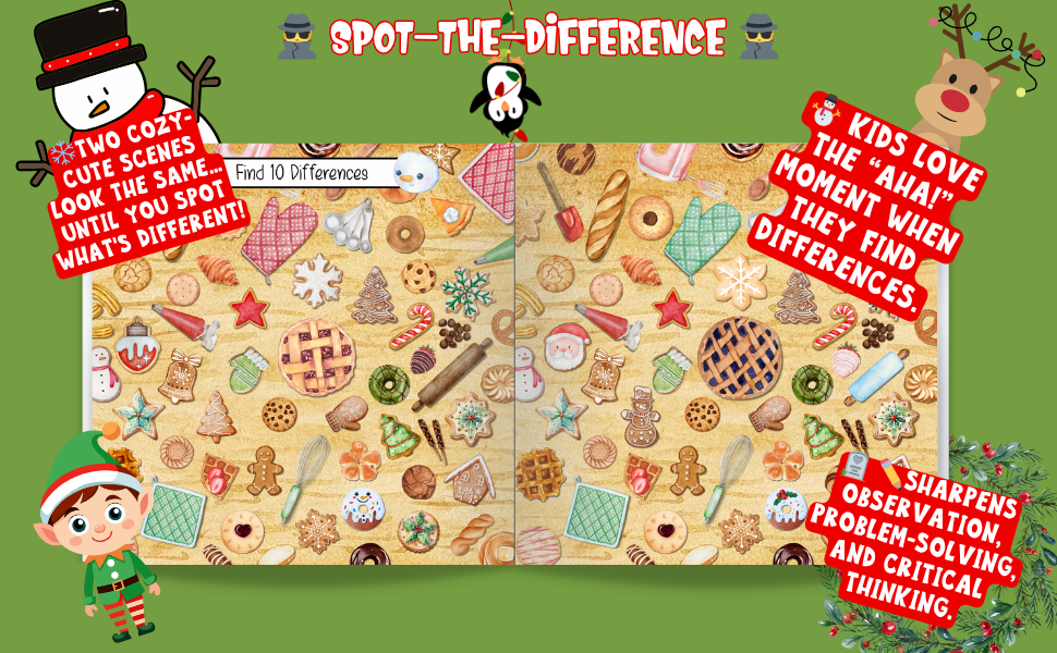 Spy It, Seek It, Spot It Jr. - Christmas: My First Search & Find Activity Book for Kids 4-8 - Image 5