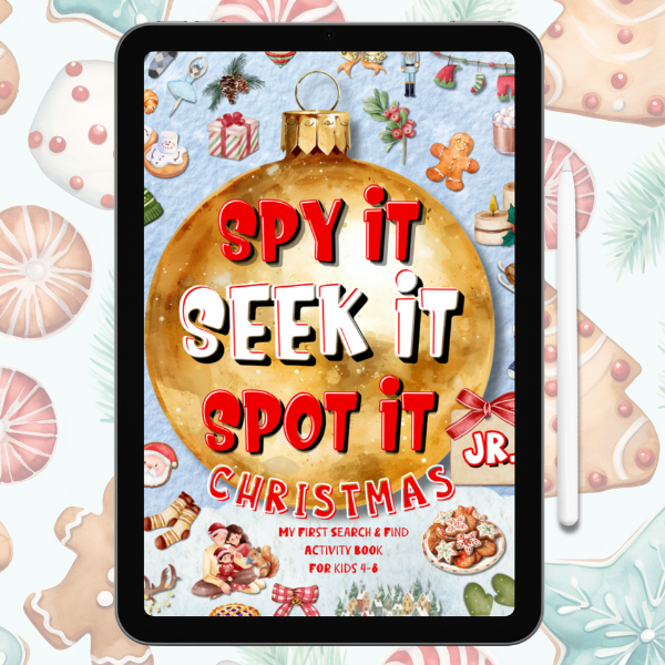 8 Spy It, Seek It, Spot It Jr. Christmas Digital Version