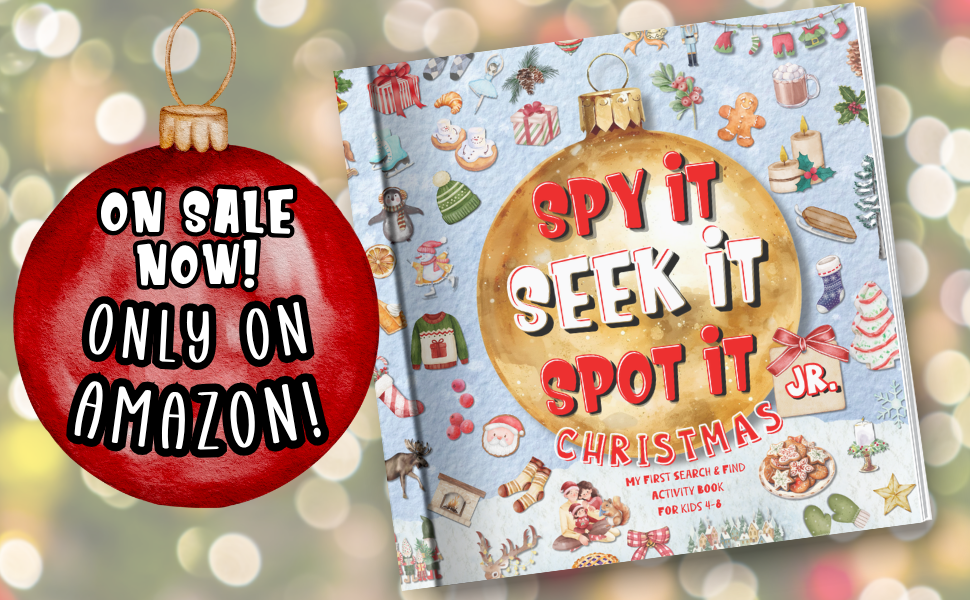 Spy It, Seek It, Spot It Jr. - Christmas: My First Search & Find Activity Book for Kids 4-8 - Image 9