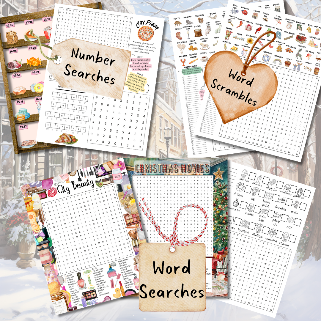 Spy It, Seek It, Spot It - Christmas: A Search & Find Story & Activity Book - Image 2