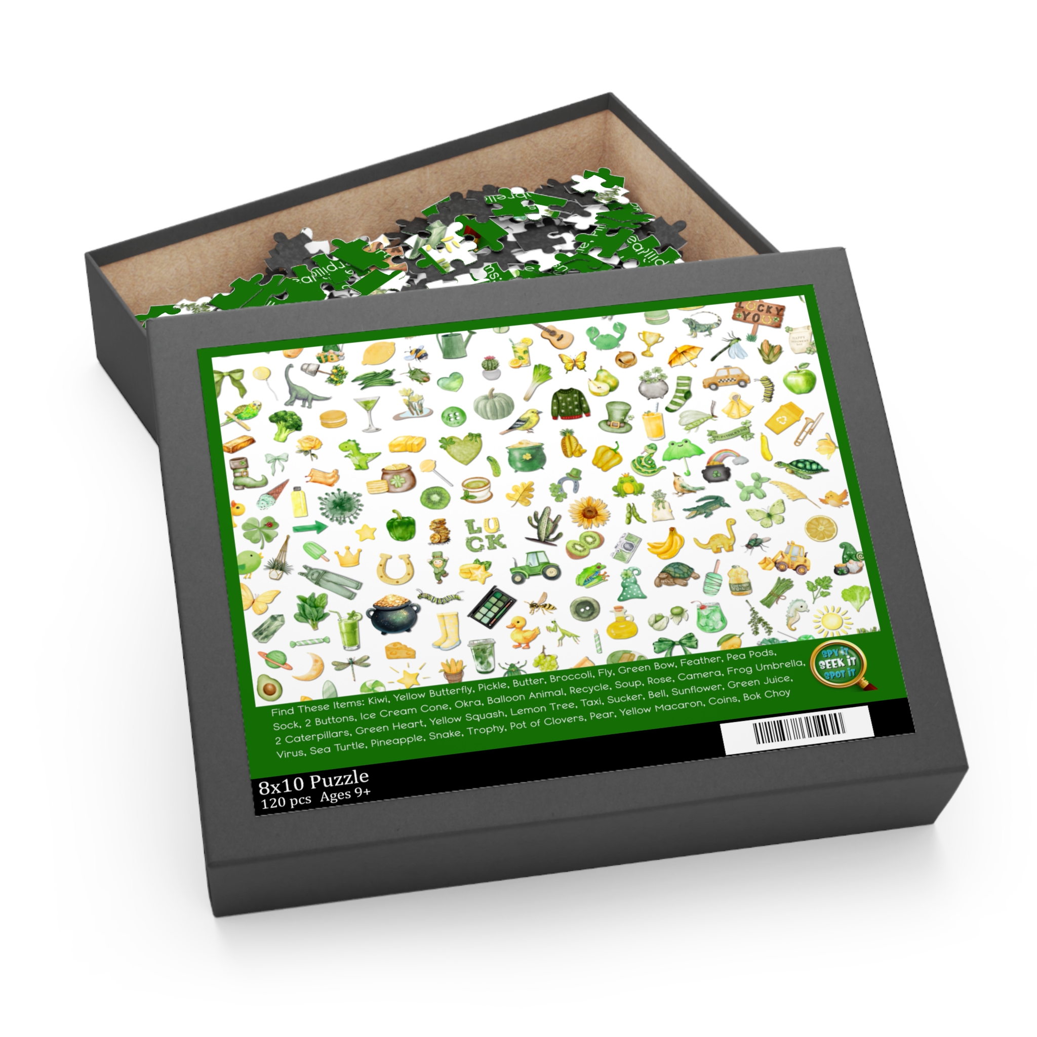 🧩🔍 March Spy It Puzzle — A Puzzle Within a Puzzle! (120 & 500-piece)🧩🔍 - Image 3