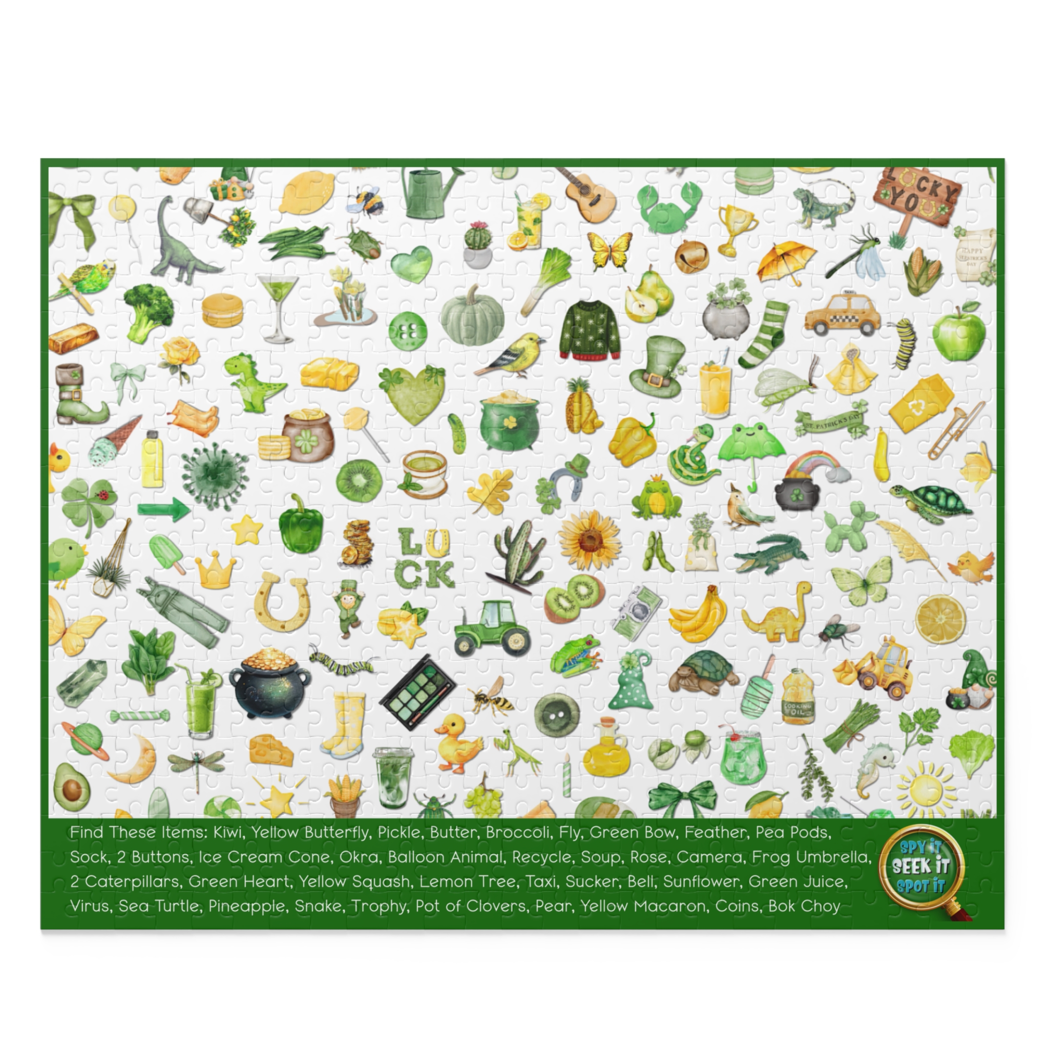 🧩🔍 March Spy It Puzzle — A Puzzle Within a Puzzle! (120 & 500-piece)🧩🔍 - Image 5