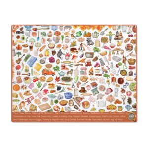 Thanksgiving Spy-It Placemat for Kids — Holiday I Spy, Hidden Objects & Tabletime Fun
